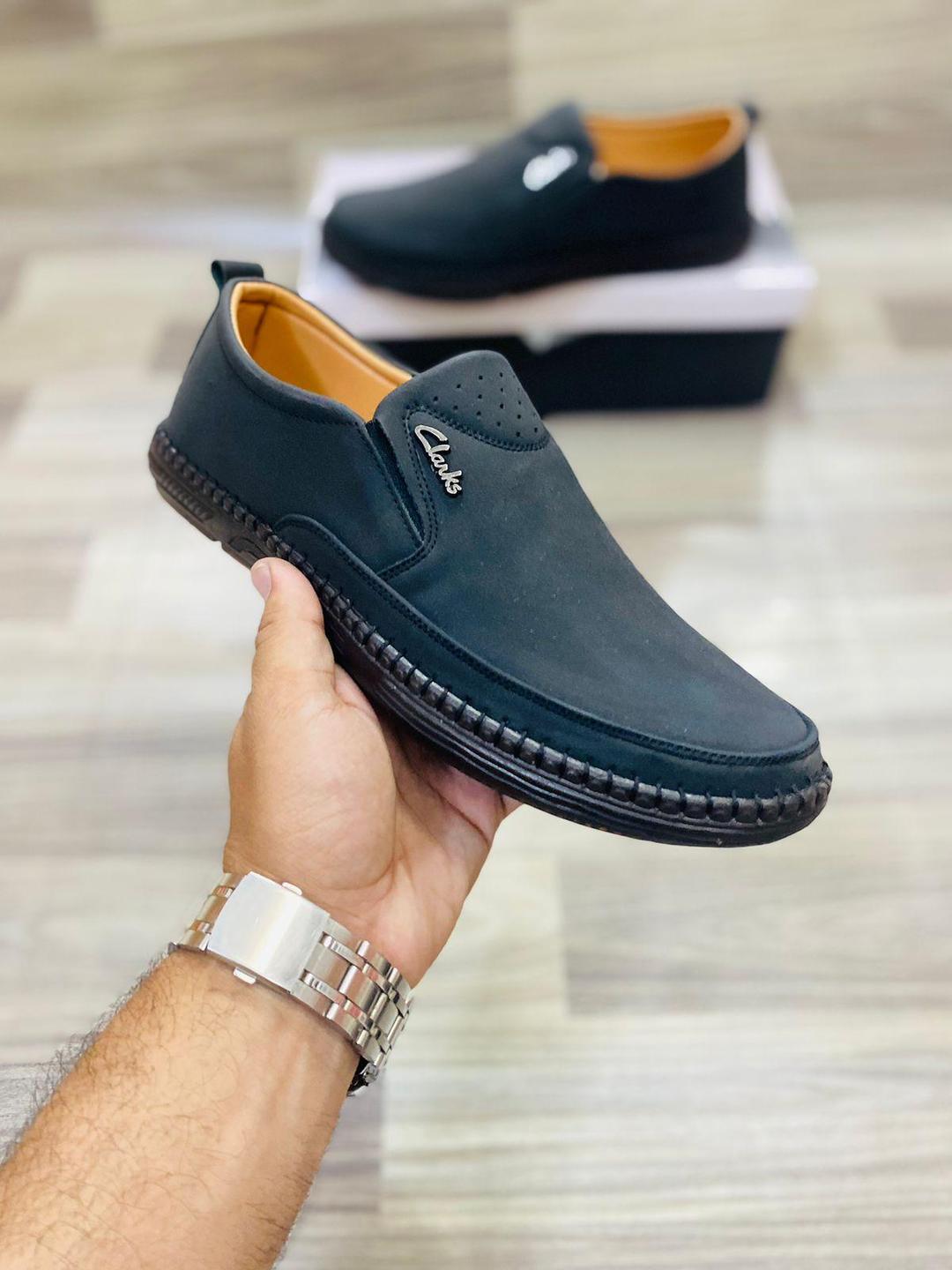 Men's Formal Black Rexine Loafers