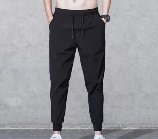 1 Pc Men's Stitched Cotton Jersey Plain Trouser