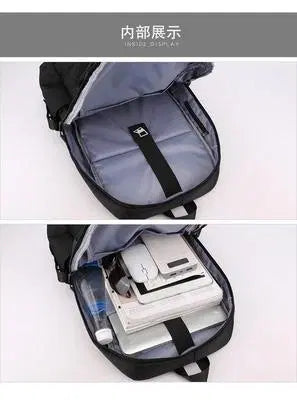 Multifunctional Bag For University Students With USB And Headset Port